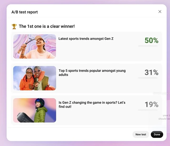 Interpretación de los resultados